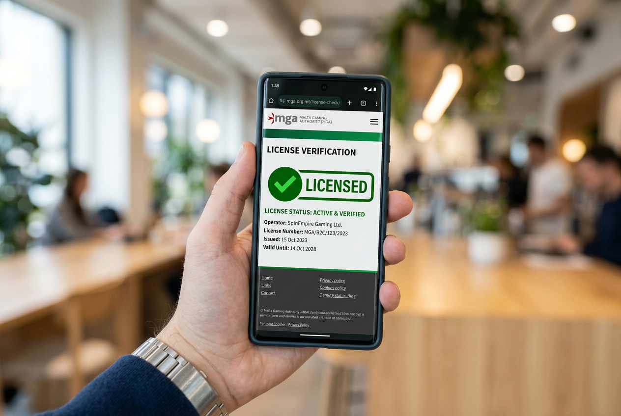 Proces weryfikacji statusu licencji online